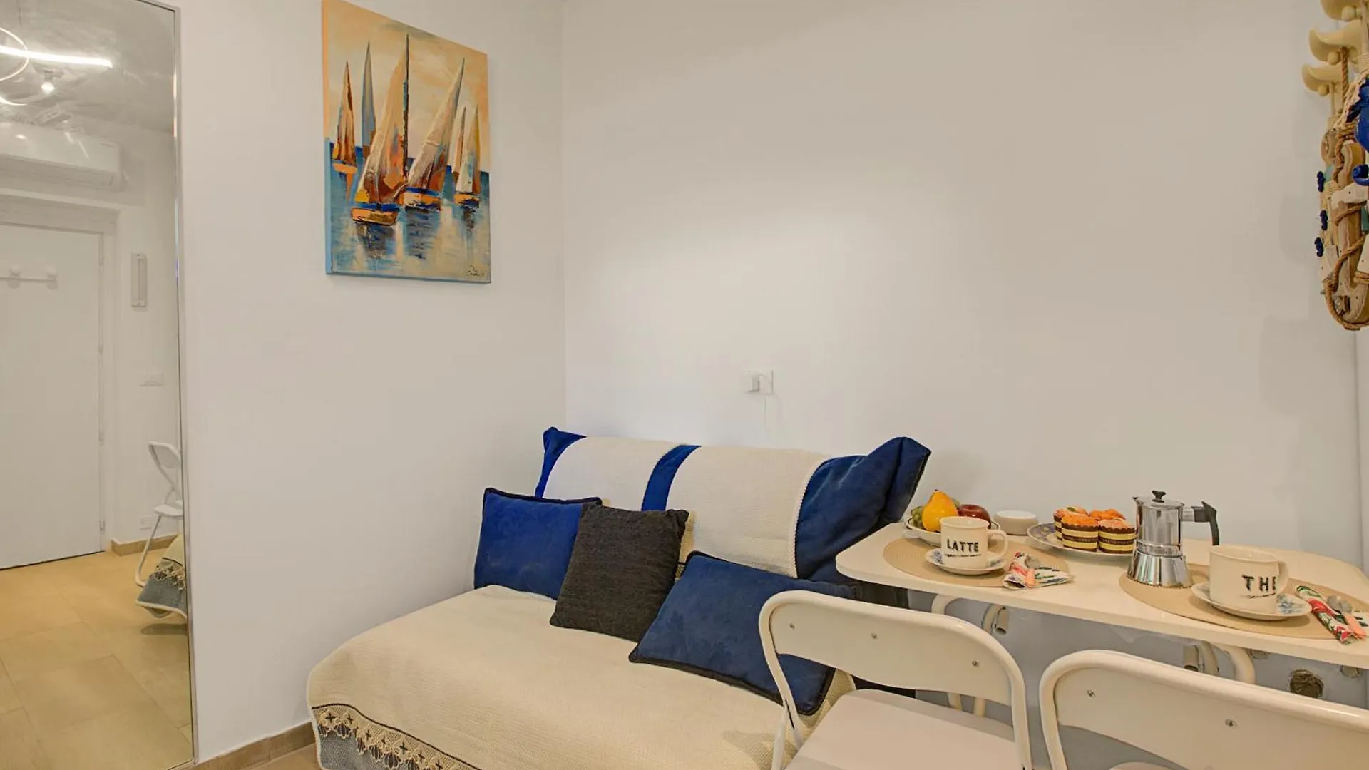 Jolie Sur La Mer - Petit Studio - Happy Rentals 산레모 아파트